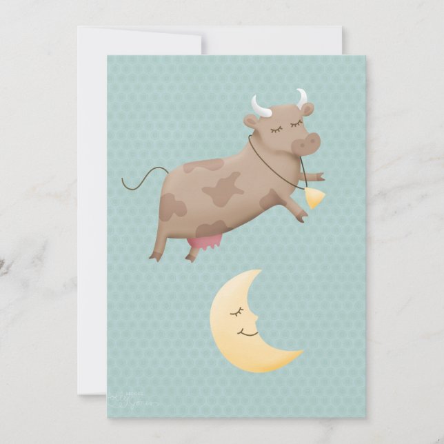 Ei diddle diddle, a vaca pulou sobre a lua (Frente)