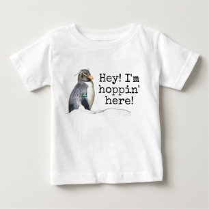 Ei! Estou esperando aqui! Camisa do Rockhopper Pen