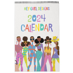 Ei Gurl Designs 2024 Calendário
