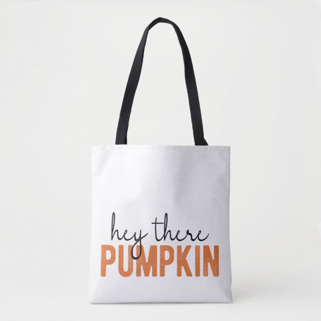 Ei, Lá Pumpkin Fall Bolsa (Frente)