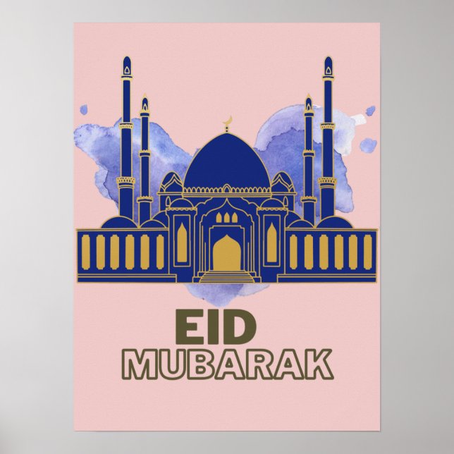 Eid poster| Eid Mubarak poster (Frente)