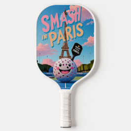 Eiffel Smash - Design do Pickleball de Paris