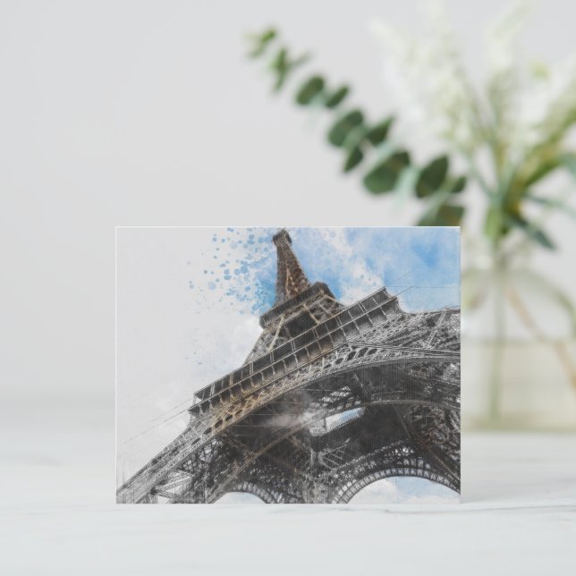 Eiffel Tower, Paris, França (Em pé/Frente)