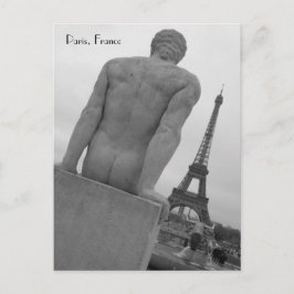 Eiffel Tower, Paris França Cartão postal