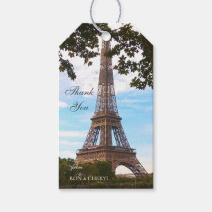 Eiffel Tower Paris França Dão Etiquetas