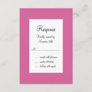 Eiffel Tower Sparkles RSVP (fuchsia)