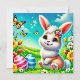 Ein glücklicher Hase