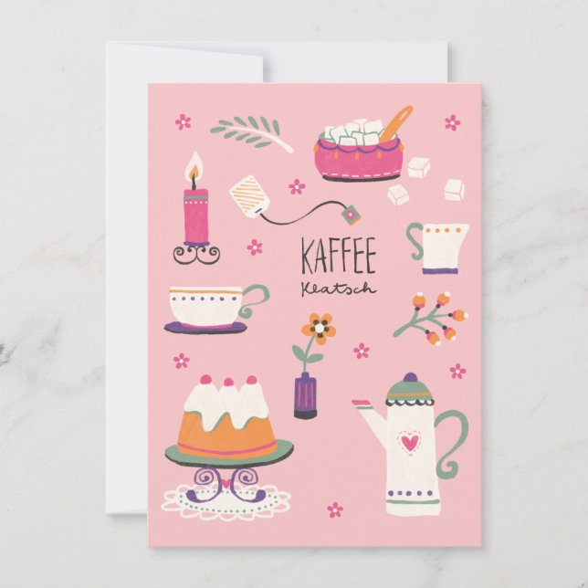 Einladung zum Kaffeklatsch (Frente)