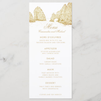 El Arco Cabo San Lucas Arch Menu