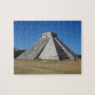EL Castillo - Chichen Itza, quebra-cabeça de serr