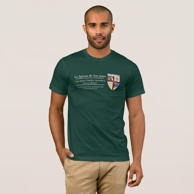 EL Corazón Camiseta (Frente Completa)