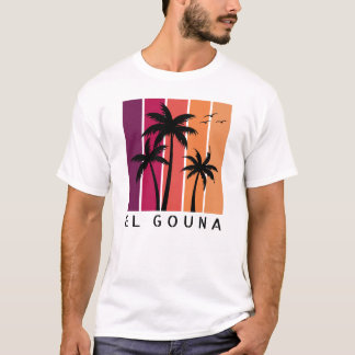 El Gouna Vintage, camiseta sunset, masculino