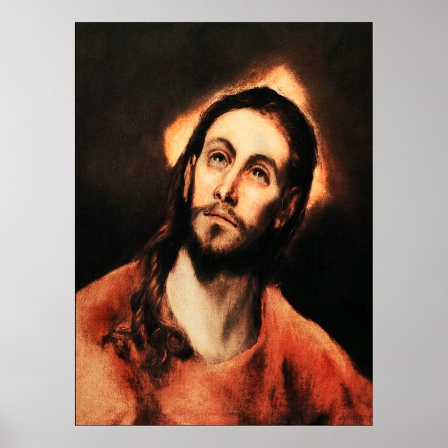 El Greco Jesus Cristo Poster (Frente)