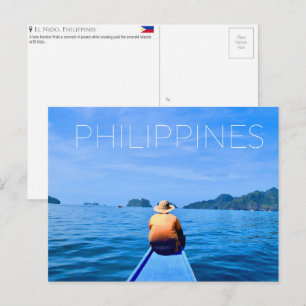 El Nido, Filipinas Cartão Postal de Viagem