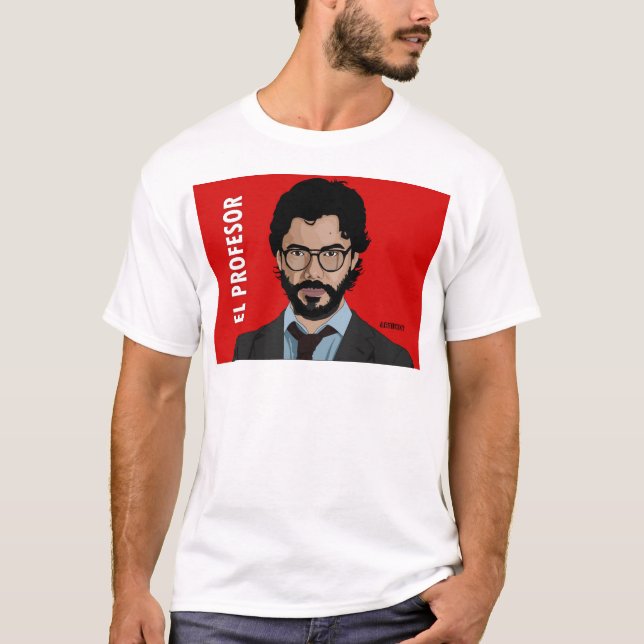 El Profesor La Casa De Papel T-shirt (Frente)