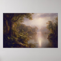El Rio de Luz - Poster de Belas Artes da Igreja Fr