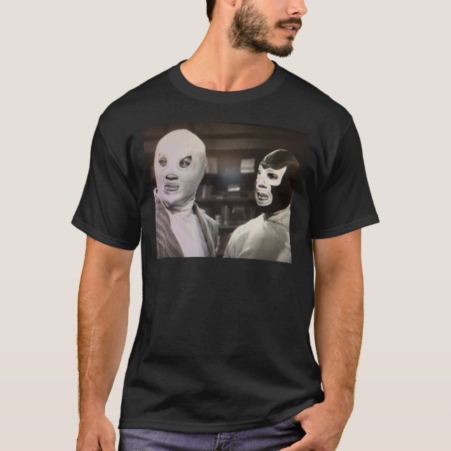 El Santo y Blue Demon Classic T-Shirt (Frente)