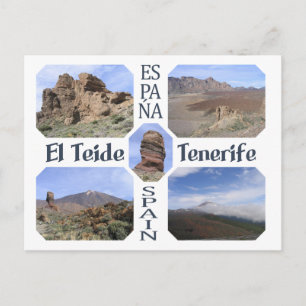 El Teide, cartão postal personalizado do Tenerife