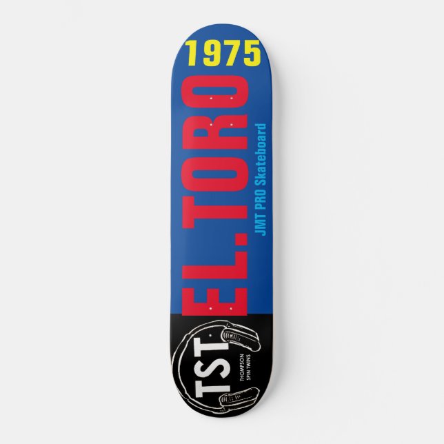 EL TORO 1975 SKATEBOARD / JMT EUA (Frente)