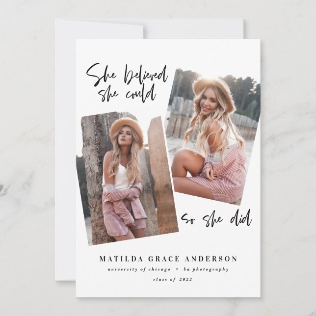 Ela acreditava que podia fazer festa de formatura (Frente)