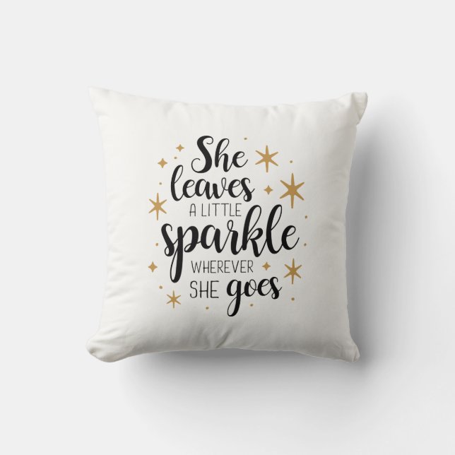 Ela Deixa Uma Pequena Almofada De Amor Vermelho (Frente)