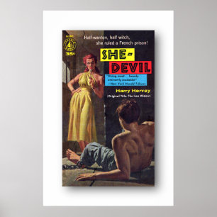 Ela-Diabo pelo poster de Harry Hervey