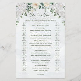 Ela Disse, Ela Disse Que O Jogo De Casamento Era I