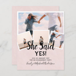 Ela Disse Que Sim! Convite de lançamento do NOIVAD