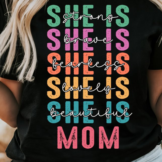 Ela É A Mãe, Dia de as mães T-shirt (Criador carregado)