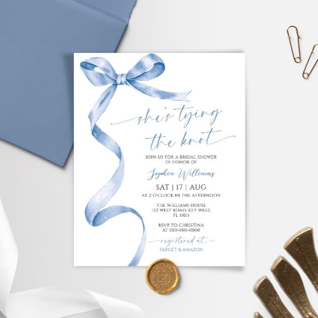 Ela é Casando Chá de panela Arco azul (Criador carregado)