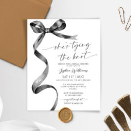 Ela é Casando Chá de panela Arco Negro