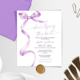 Ela é Chá de panela de Arco de Lavanda de Casando