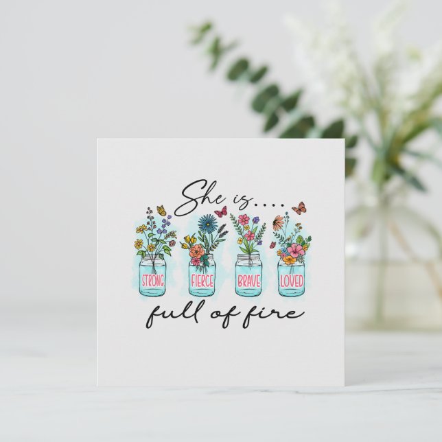 Ela É Cheio De Fogo (Em pé/Frente)