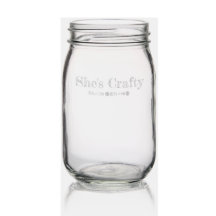 Ela é Crafty Mason Jar