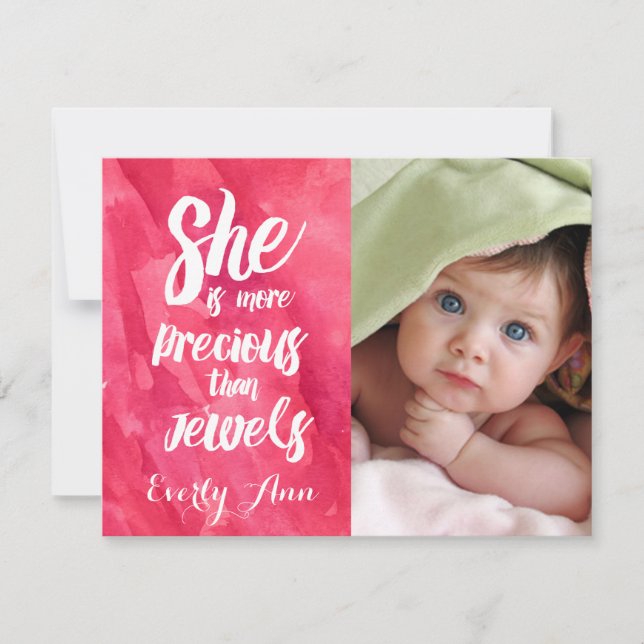 Ela é mais Precioso que Jewels Baby Girl (Frente)