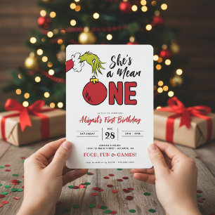 Ela é um primeiro aniversario médio