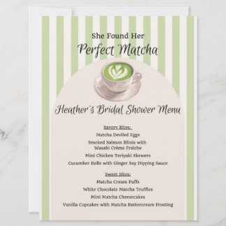 Ela Encontrou Seu Menu de Matcha Perfeito