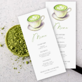 Ela encontrou seu menu perfeito de chá verde para