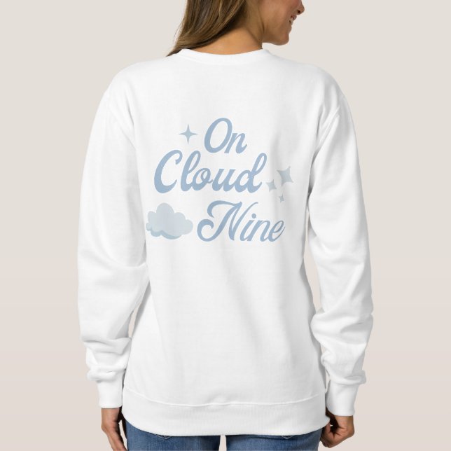 Ela Está Camiseta De Suéter De Festa De Despedida  (Verso)