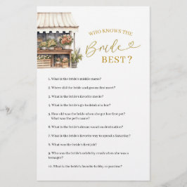 Ela está fora do mercado que conhece melhor a noiv