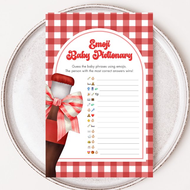 Ela Está Pronta para Nascer Jogo de Pictionary de  (She's Ready to Pop Baby Shower Game)