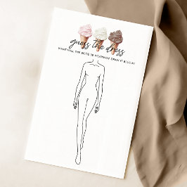 Ela foi apanhada Chá adivinha o jogo de vestidos