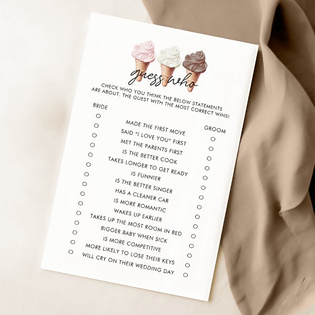 Ela foi enganada Chá de panela adivinha quem joga (Criador carregado)