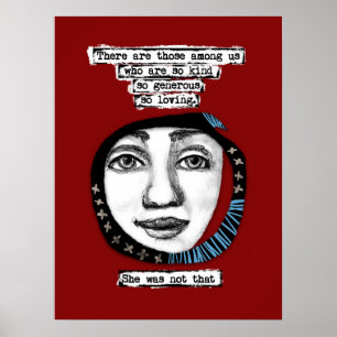 Ela Não Era Aquela Arte Poster Wall