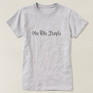 Ela O T-Shirt Pessoas