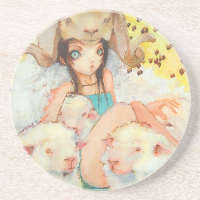 Ela porta copos de forçamento da abelha (Frente)