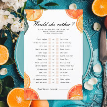 Ela Preferencialmente Aperol Spritz Jogo Chá de pa