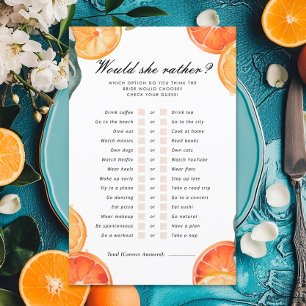 Ela Preferencialmente Aperol Spritz Jogo Chá de pa