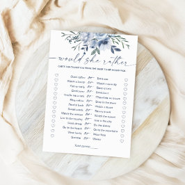 Ela Preferencialmente Cartão Azul De Jogo De Chá d