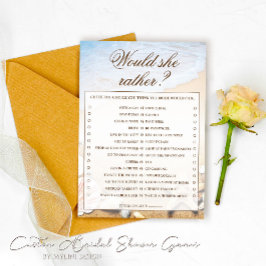 Ela Preferencialmente Cartão De Jogo De Chá de pan